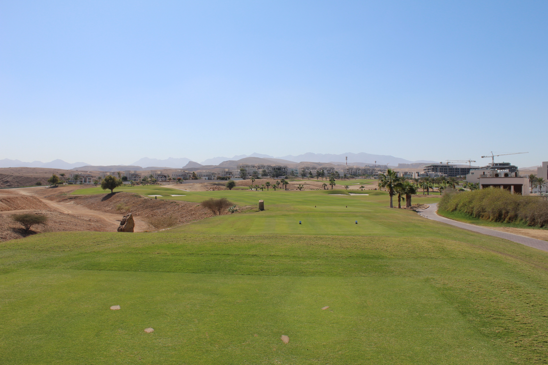 Muscat Hills Golf Club, now known as La Vie Club, is a stunning golf course in Muscat, Oman. Featuring rolling fairways and strategic layouts, this course is ideal for golfers seeking a technical challenge in a breathtaking Arabian setting.