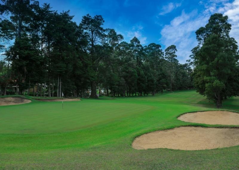 Nuwara Eliya Golf fairway view