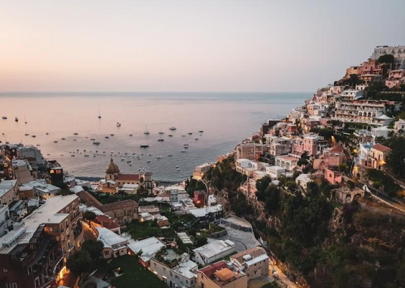 Positano coast view