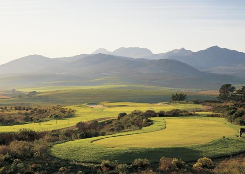 Arabella golf course fairway and green view