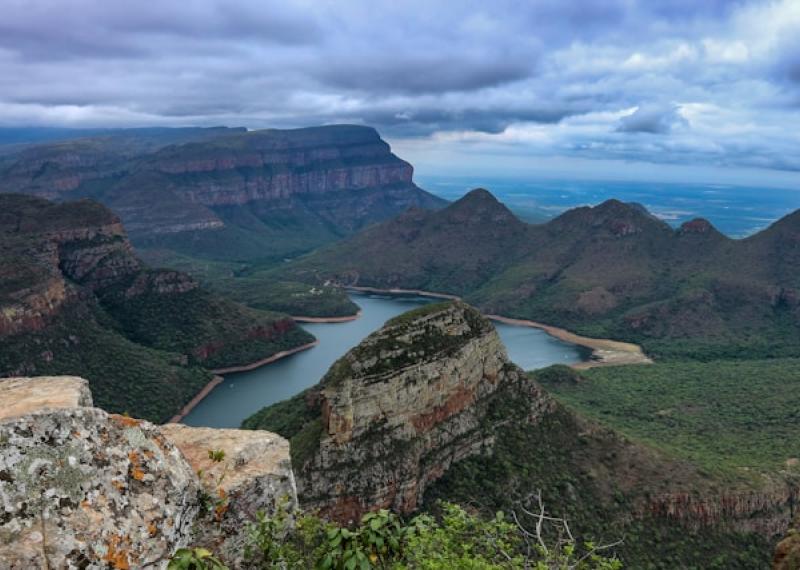 Blyde River Canyon seen from above