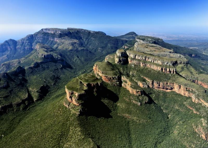 Blyde River Canyon view on the mountains