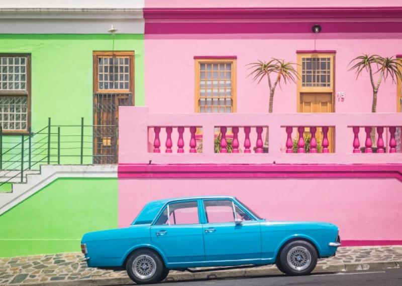 Picturesque buildings of Cape Town