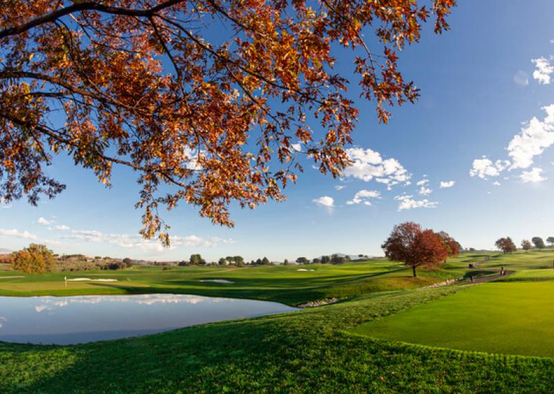 Marco Simone Fairway view with bunker