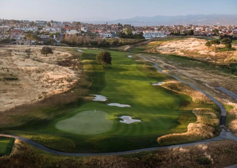 Marco Simone fairway seen from above