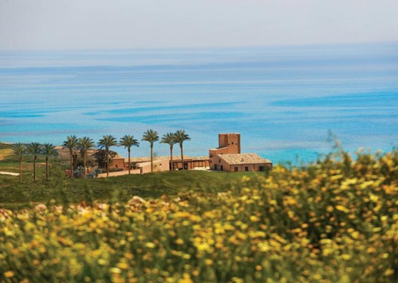 Verdura resort and its coastline